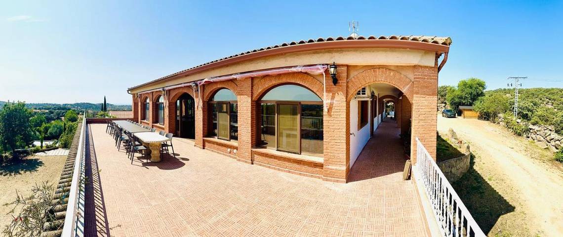 Casa rural para 19 personas, con Terraza además de Piscina y Vistas en Sotillo de las Palomas - 4