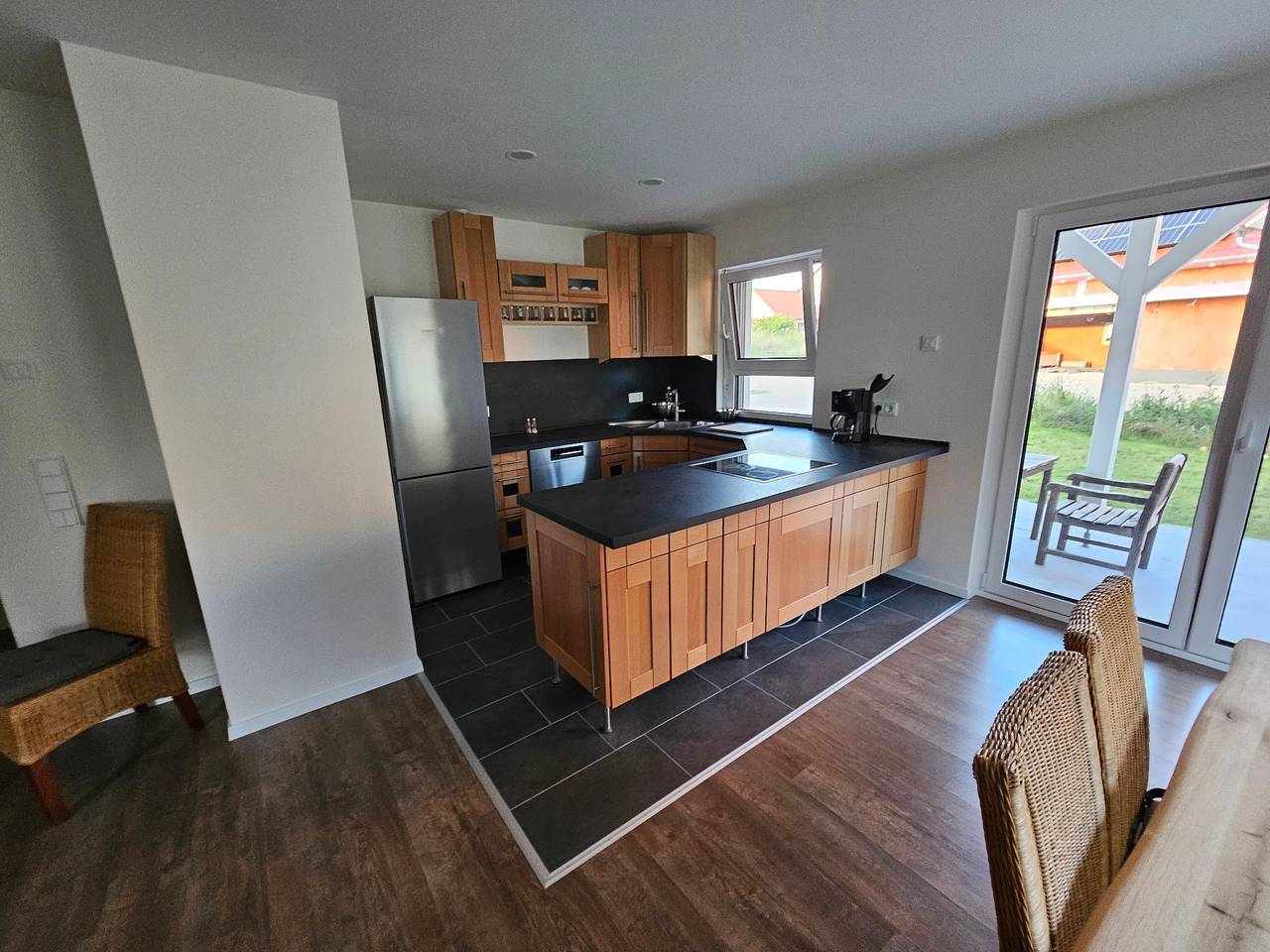 Appartement entier, Appartement 'Ferienwohnung Auszeit' avec terrasse privée, jardin privé et Wi-Fi in Solnhofen, Frankenalb