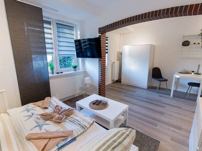 Ferienwohnung für 3 Personen, mit Terrasse in Dangast