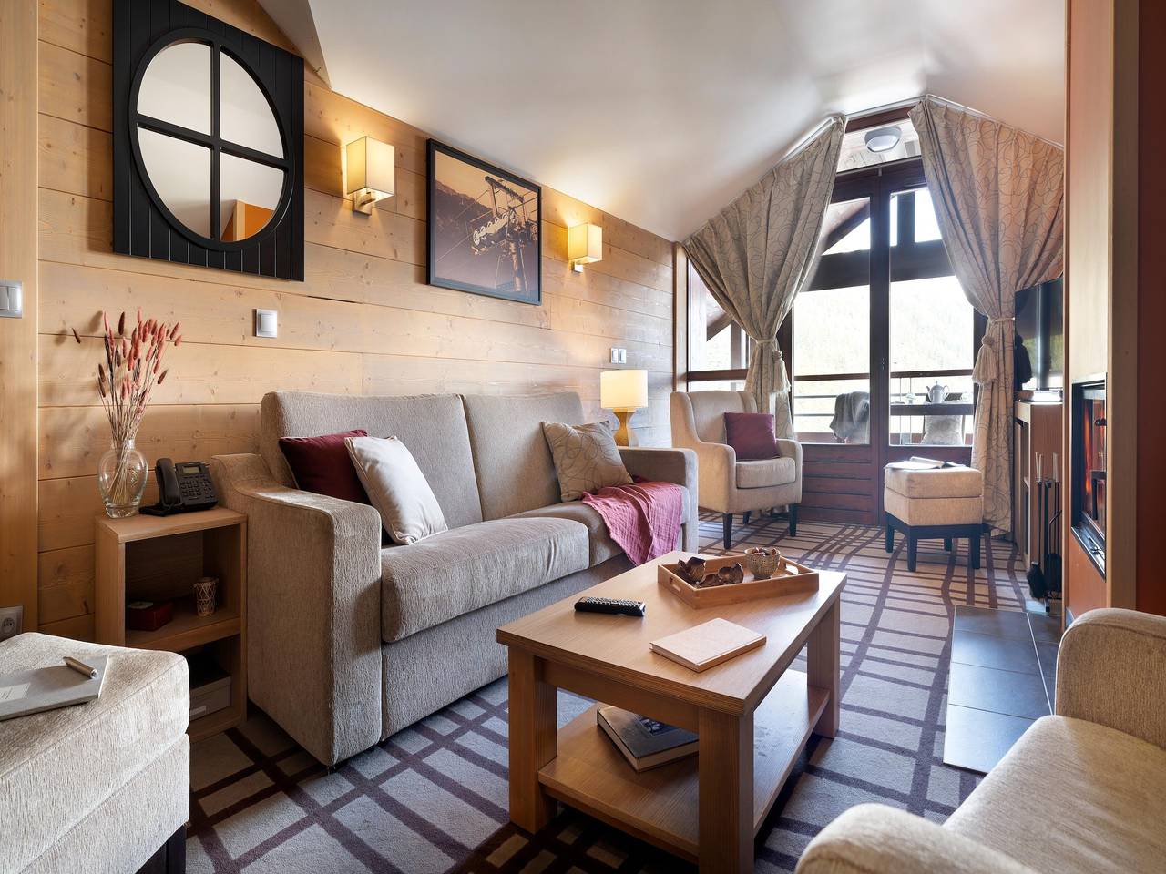 Ganze Wohnung, Bergurlaub mit Sauna in Flaine, Arâches-la-Frasse