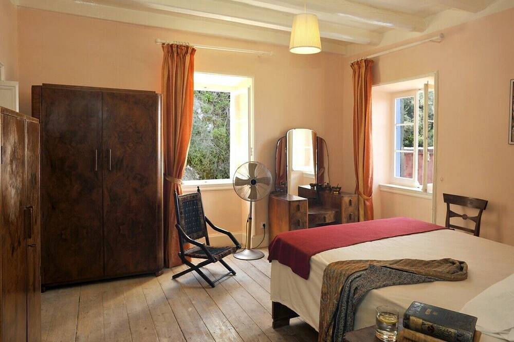 Historischen venezianischen Herrenhaus in Benitses, Corfu, Korfu