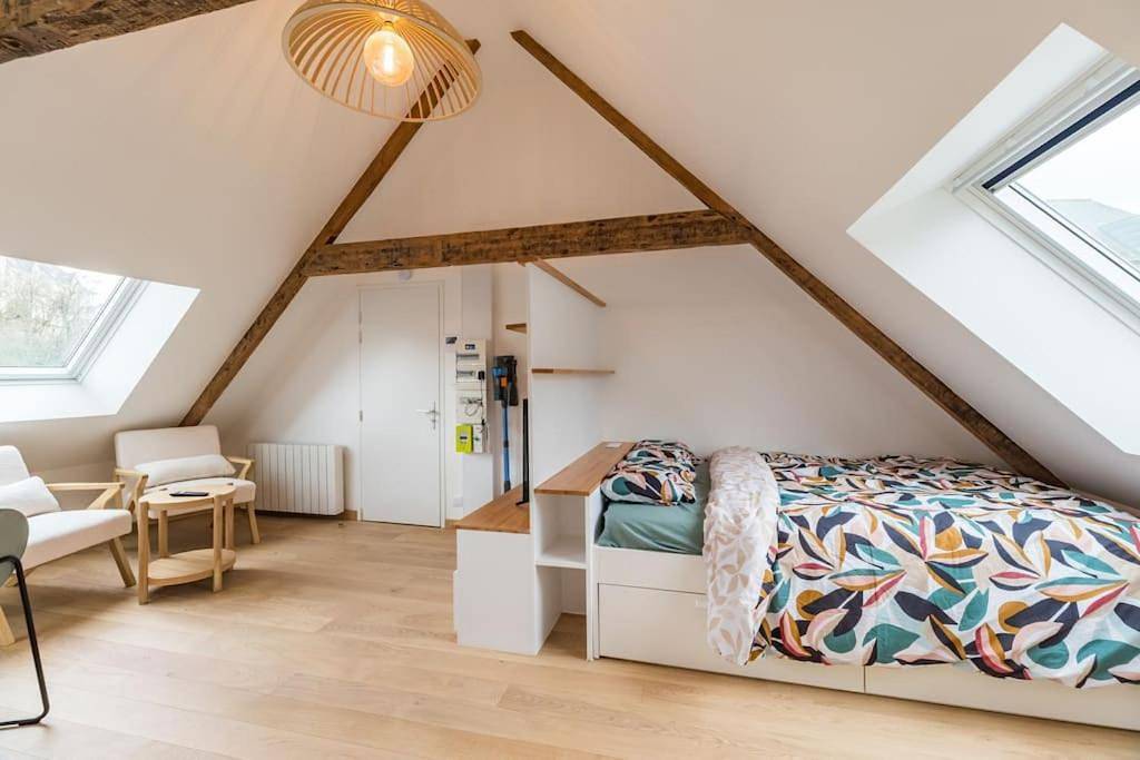 Appartement entier, Studio Élégant au Cœur Lannion in Lannion, Ceinture Dorée