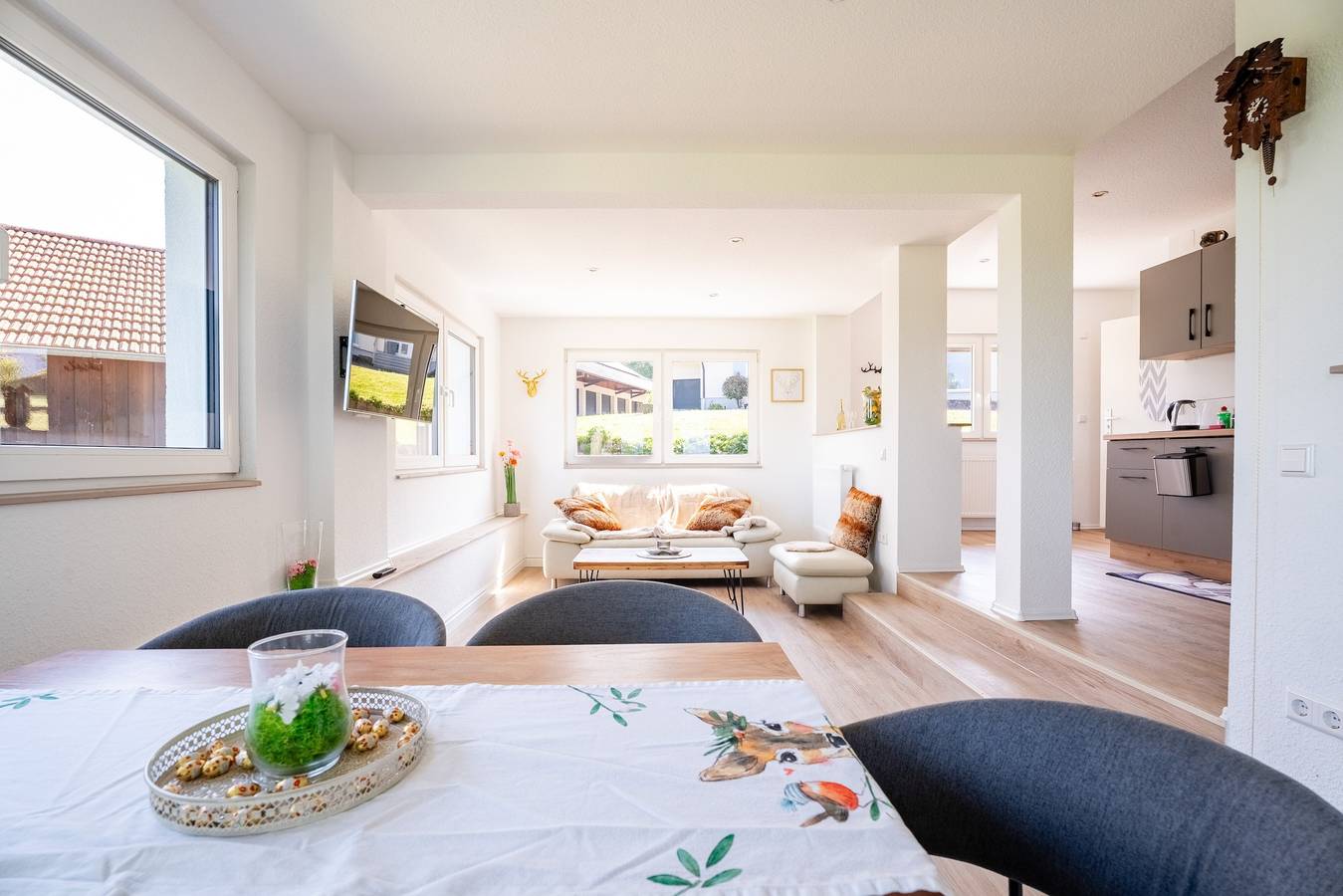 Ganze Wohnung, Apartment 'Häusle Fritz' mit privater Terrasse, Gemeinschaftsgarten und Wlan in Ottersweier, Mittlerer Schwarzwald