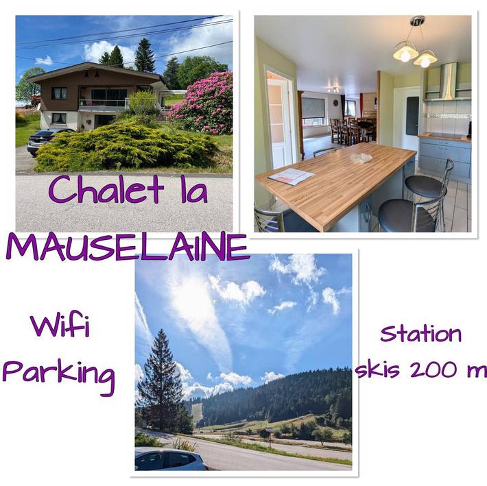Chalet pour 8 personnes, avec terrasse et jardin