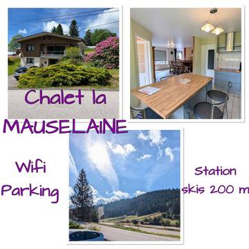 Chalet pour 8 personnes, avec terrasse et jardin à Gérardmer