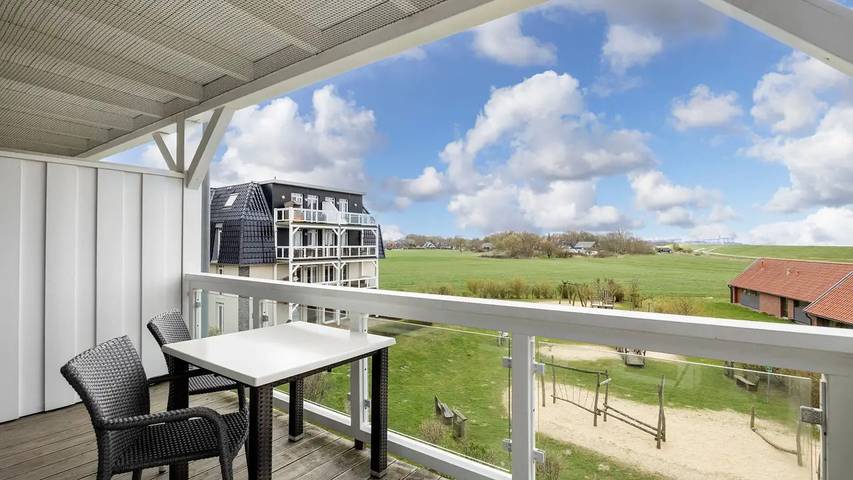Ferienwohnung für 2 Personen, mit Sauna und Balkon in Wremen