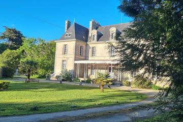 Château pour 30 personnes, avec jardin en Bretagne