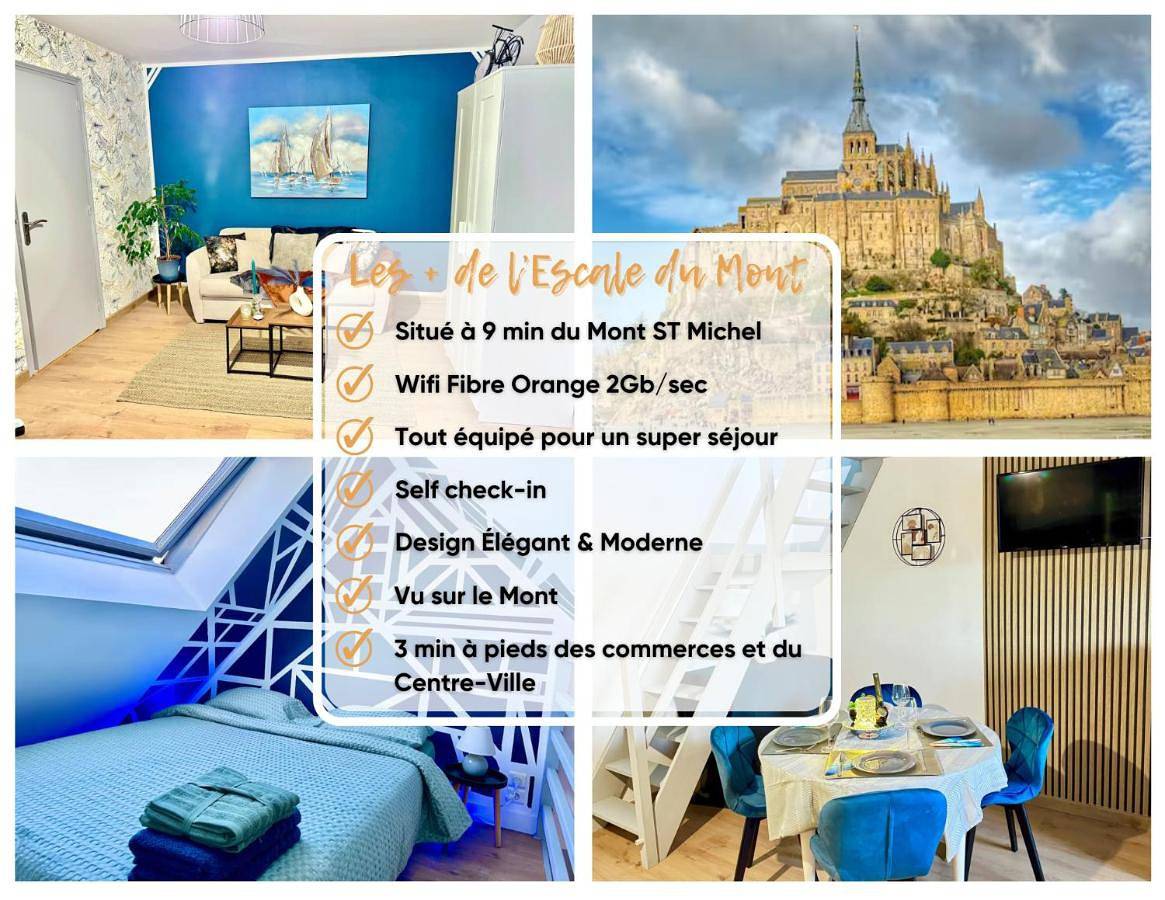 Appartement entier, One-Bedroom Apartment in Pontorson, Région d'Avranches