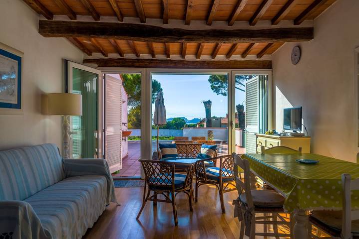 Appartement de vacances entier, Appartement de vacances pour 4 personnes avec terrasse in Spiaggia dell'Ottone (Magazzini), Portoferraio