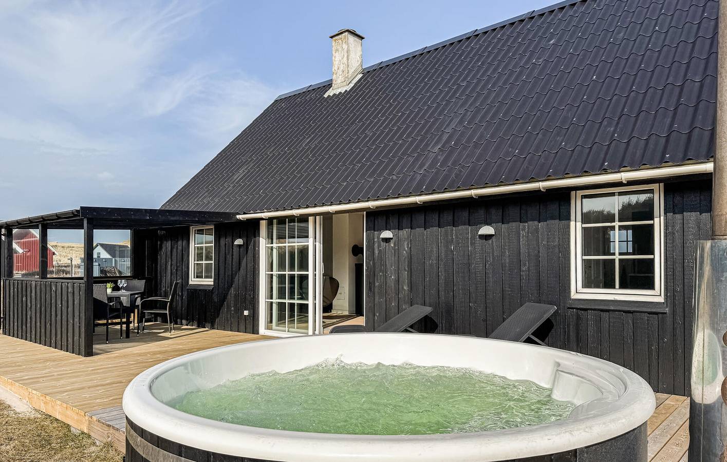 Ferienhaus für 4 Personen mit Whirlpool in Vrist, Lemvig und Umgebung