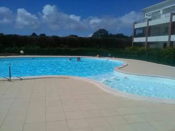 Gîte pour 6 personnes, avec piscine et balcon, animaux acceptés dans Golf de Pornic