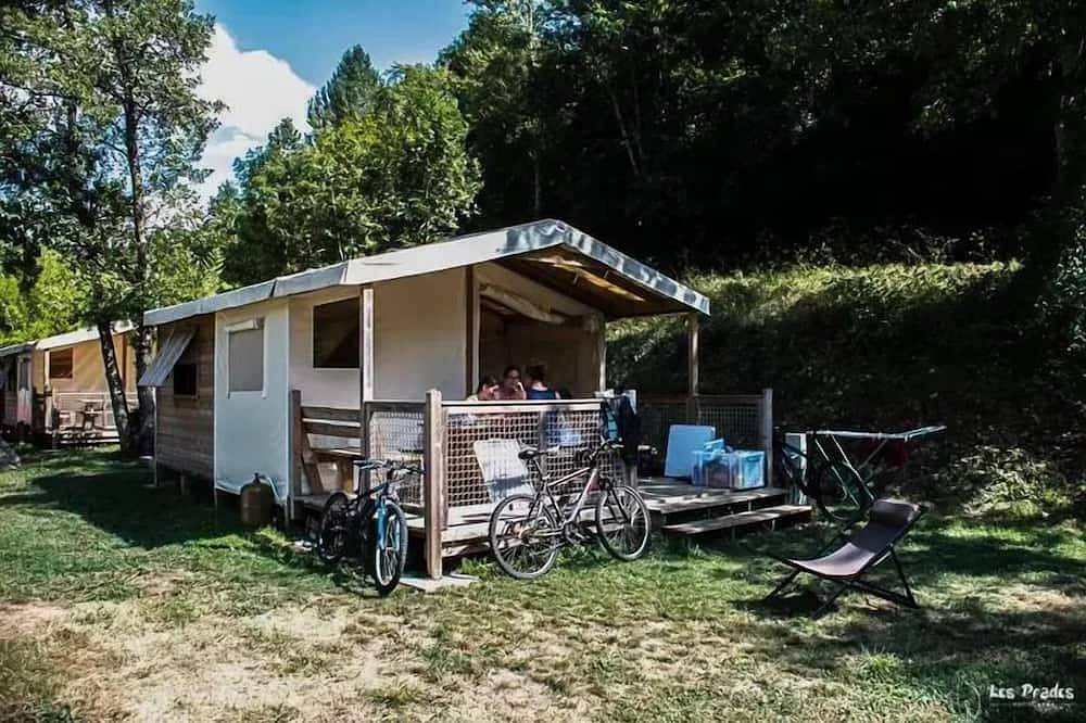 Bungalow toilé 19m² 5 personnes in Mostuéjouls, Parc naturel régional des Grands Causses
