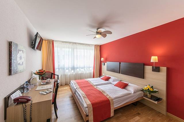 Hôtel Bon Port - Single room in Montreux, Lake Geneva