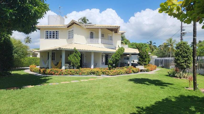 Casas e apartamentos de temporada para 25 pessoas, com vista para o lago e jardim e ainda piscina and vista em Vera Cruz 