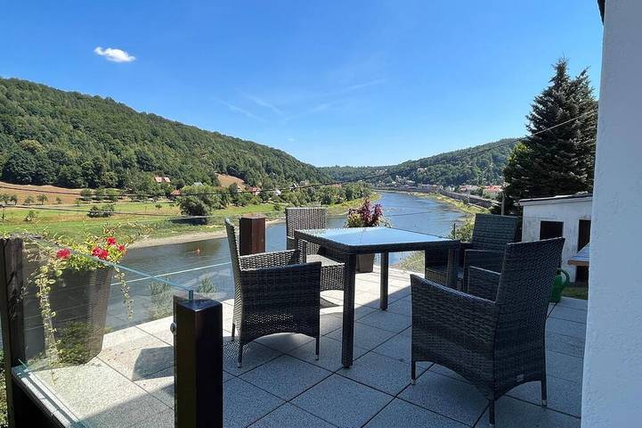 Ferienwohnung für 3 Personen, mit Garten in Festung Königstein