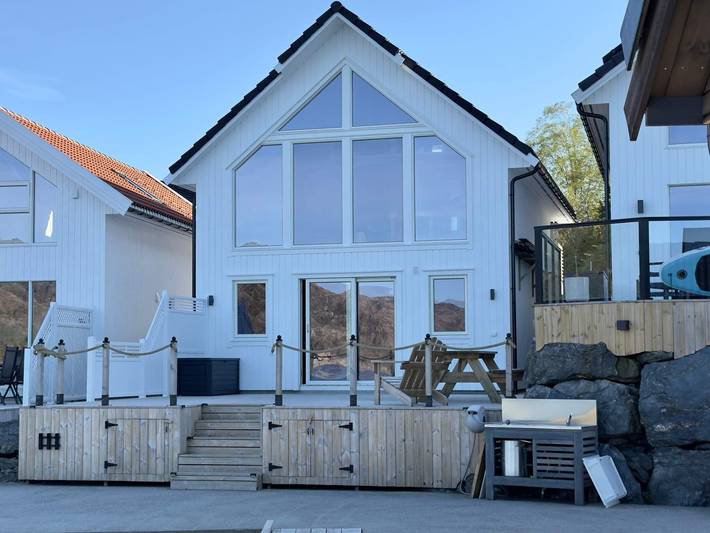 Ferienhaus für 6 Personen, mit Terrasse in Stord