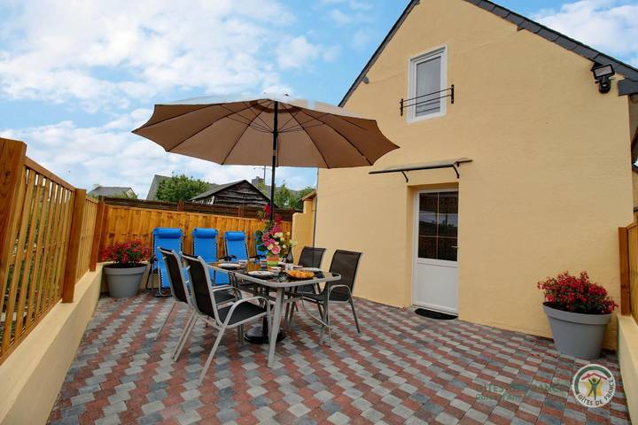 Gîte pour 4 personnes, avec Terrasse et Jardin
