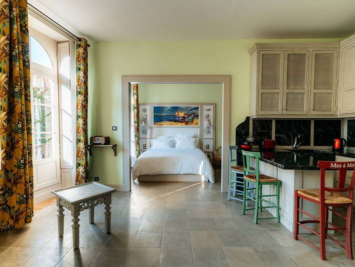 Appartement de vacances pour 4 personnes, avec Balcon et Jacuzzi