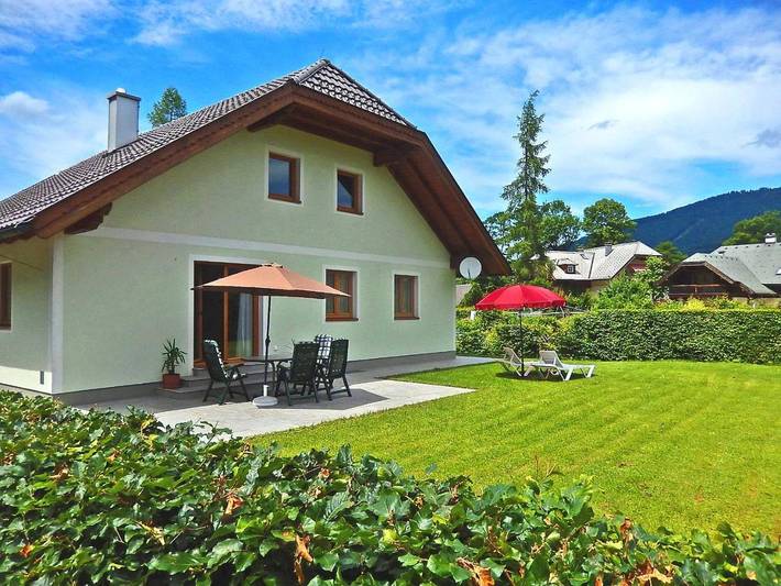 Ferienhaus für 4 Personen, mit Ausblick und Garten am Wolfgangsee