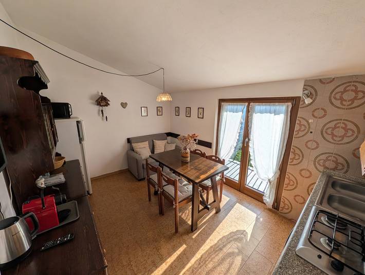 Apartamento inteiro, Tra Vinha e Montanhas · 2 quartos, vista para vinhedos in Poggiridenti Alto, Poggiridenti