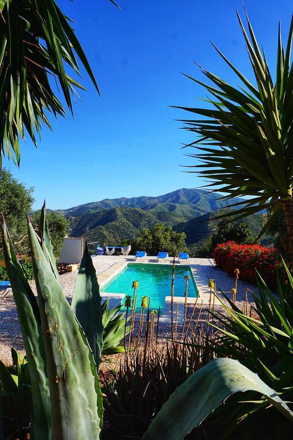 Maison d’hôte pour 2 personnes, avec Balcon et Terrasse ainsi que Jardin et Piscine à Álora