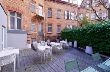 Hôtel pour 3 personnes, avec terrasse, animaux acceptés à Strasbourg