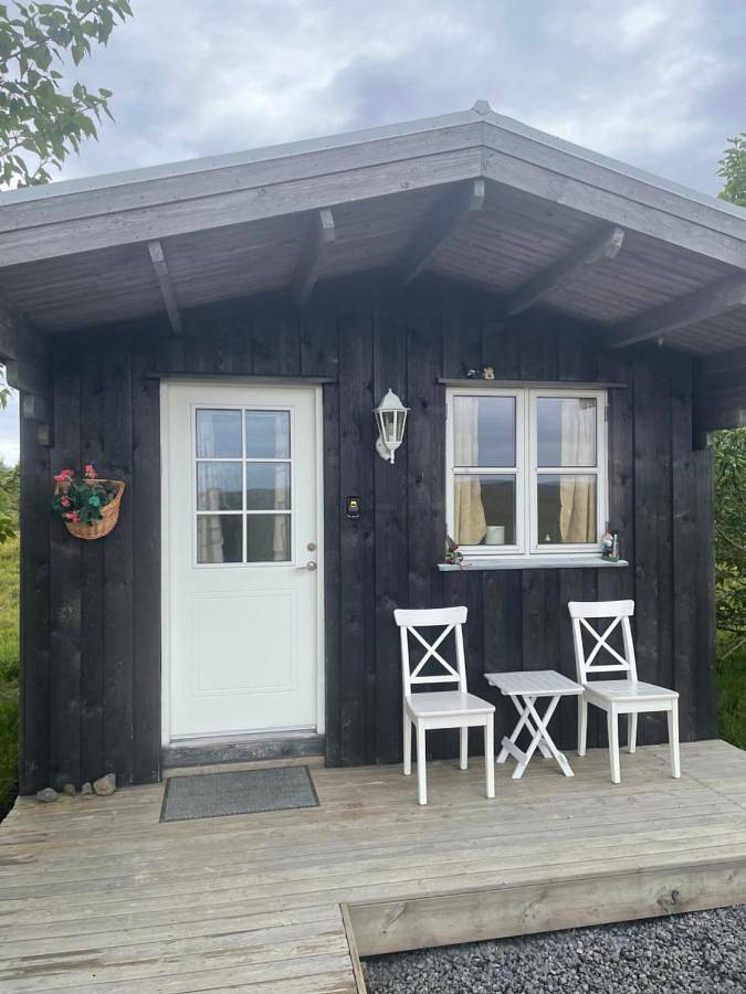 Ferienhaus für 2 Personen, mit Terrasse und Ausblick in Island