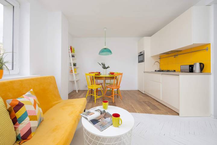 Gîte pour 5 personnes, avec Balcon et Terrasse à Varsovie - 4