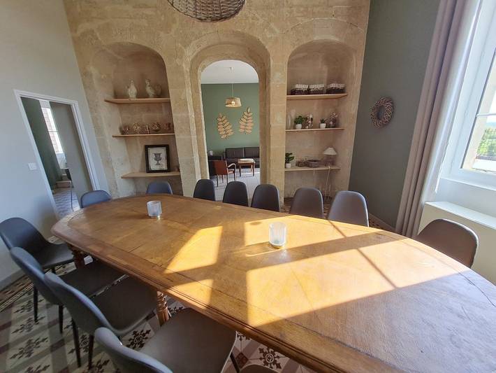 Gîte pour 15 personnes, avec jardin et terrasse dans l' Aisne - 2