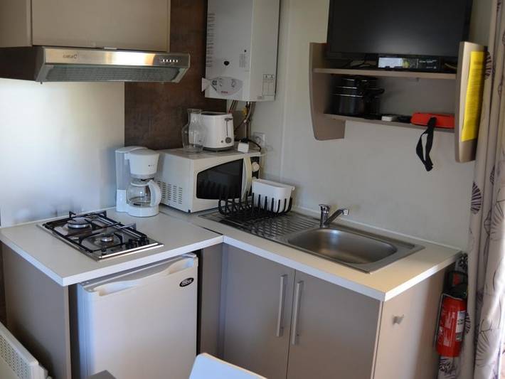 Camping Las Chancas - Mobilhome 2 personnes - Trigano Evo 18 in Sainte-Eulalie-en-Born, Côte d’Argent