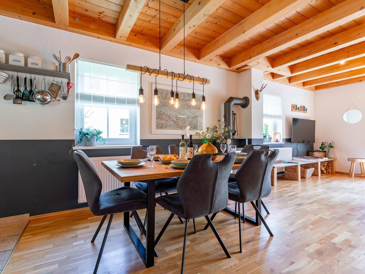 Chalet mit Garten in Nähe der Skipiste in Gailtaler Alpen, Kötschach-Mauthen