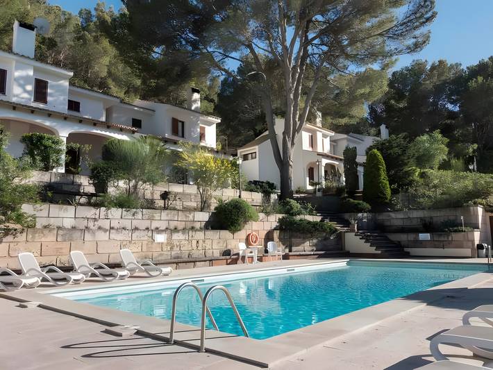 Schönes Haus mit Wlan, Klimaanlage und Pool in exklusiver Wohnanlage in Cala Sant Vicenc, Pollença