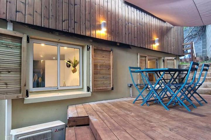 Appartement de vacances pour 3 personnes, avec terrasse