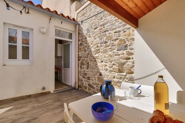 Ferienhaus für 4 Personen, mit Terrasse