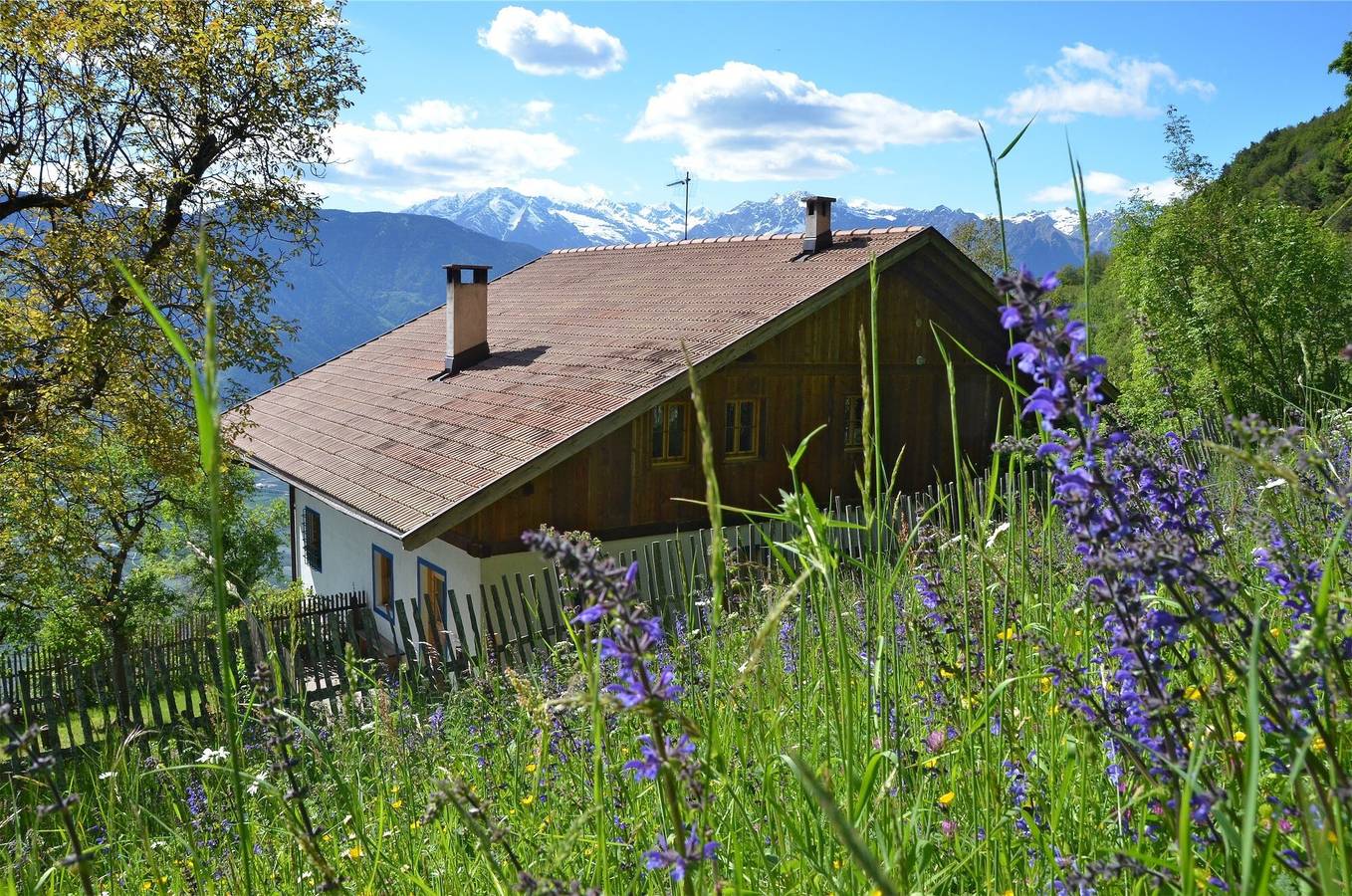 Ferienhaus 'Kohlstatt Hof Ferienhaus' mit Bergblick, privater Terrasse und Wlan in Burgstall, Sarntaler Alpen