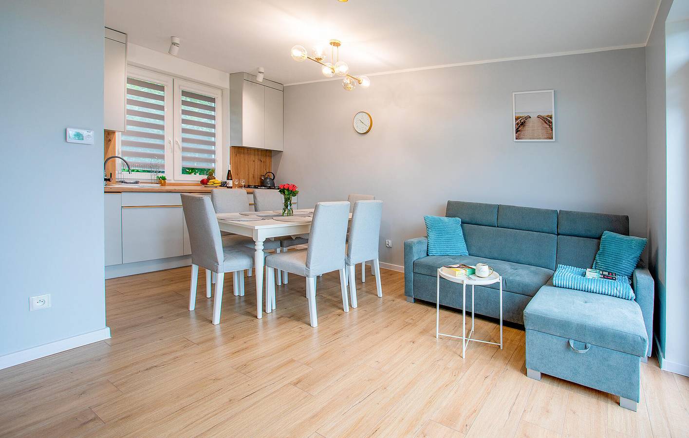 Cały apartament wypoczynkowy, Apartament wakacyjny dla 6 osób z taras in Jastrzębia Góra, Zatoka Gdańska