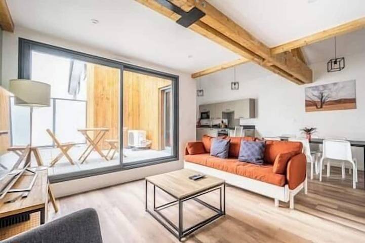 Appartement de vacances pour 4 personnes, avec terrasse à Pau