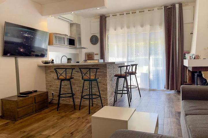 Appartement de vacances pour 4 personnes, avec Jardin
