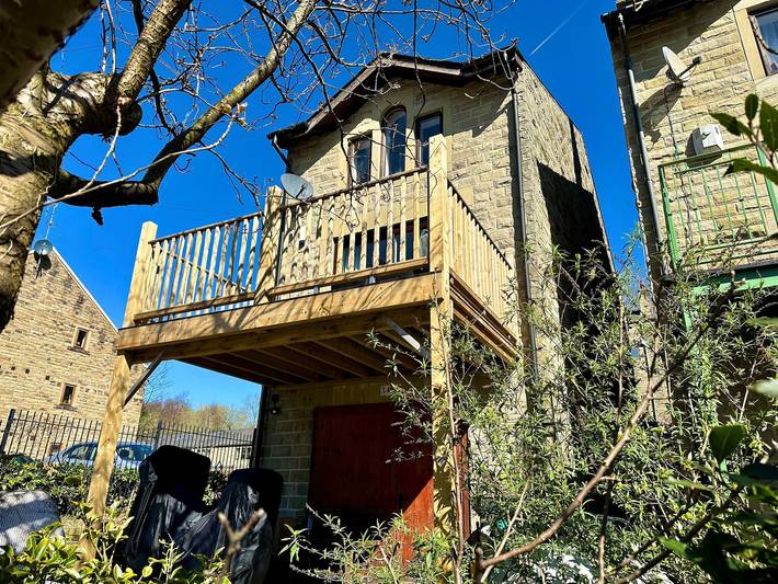 Cottage for 7 people, with garden in Hebden Bridge