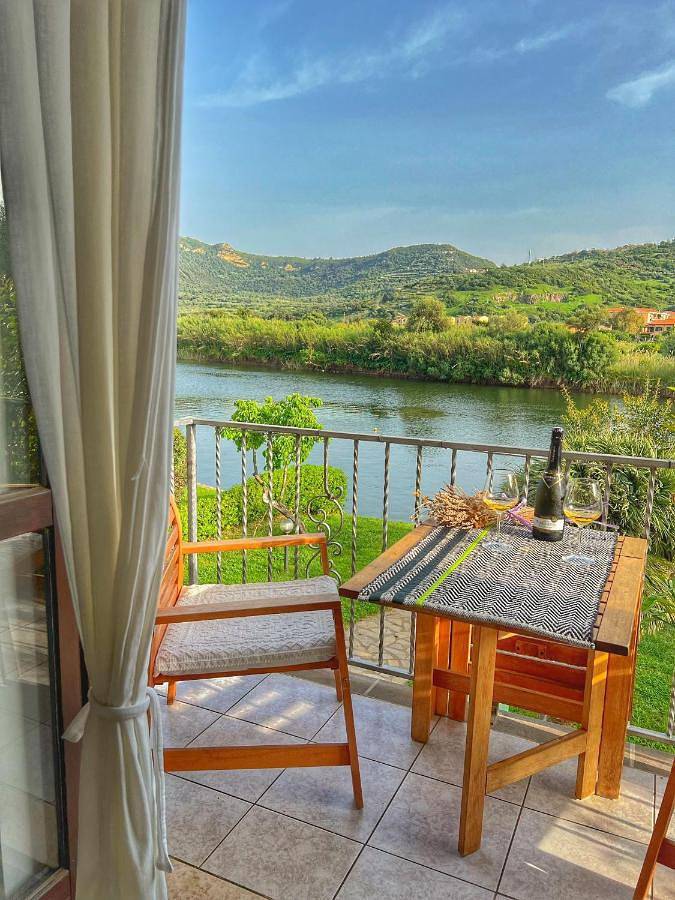 Ferienhaus für 5 Personen, mit Ausblick und Garten