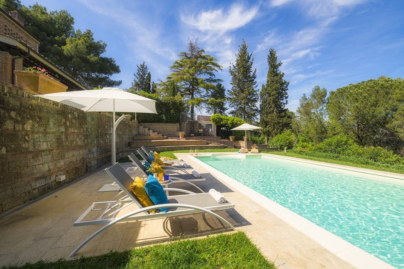 Villa für 4 Personen mit Garten in Palaia, Pisa Provinz