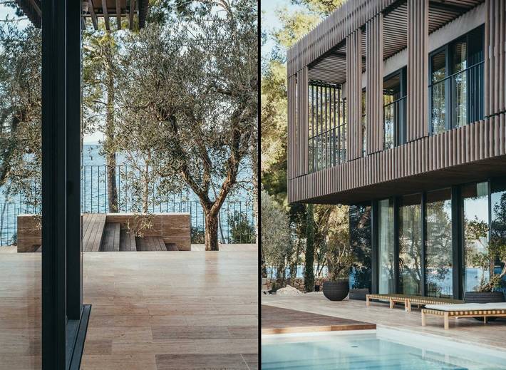 Villa mit pool für 10 Personen, mit Balkon/Terrasse und Sauna sowie Terrasse auf Hvar - 4