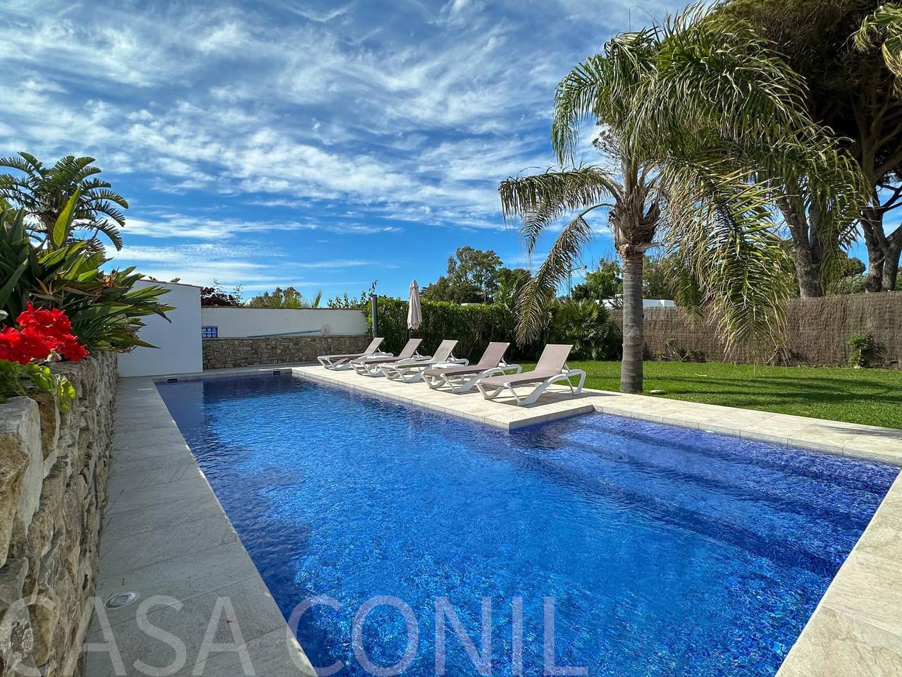 Casa de vacaciones para 8 personas con vistas al mar in Fuente del Gallo, Conil de la Frontera