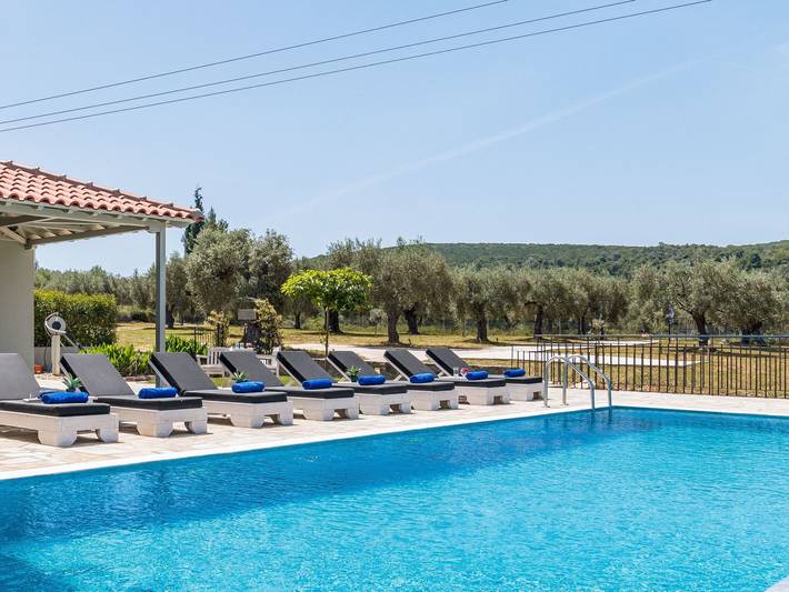 Ferienhaus für 10 Personen, mit Balkon und Terrasse sowie Garten und Pool auf Skopelos - 3