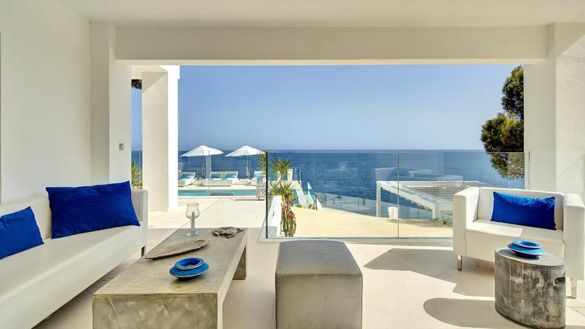 Chalet para 12 personas, con jardín además de piscina y vistas al mar, Familias con niños en Ibiza - 4