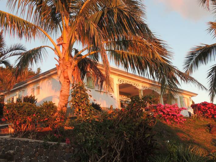 Gîte pour 6 personnes, avec jardin sur l' Île de la Réunion