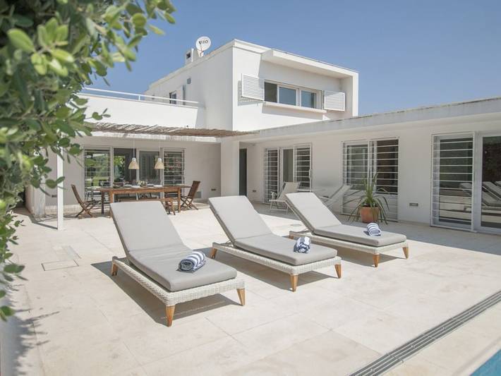 Casa rural para 8 personas, con piscina además de balcón y jardín en Costa da Caparica - 4