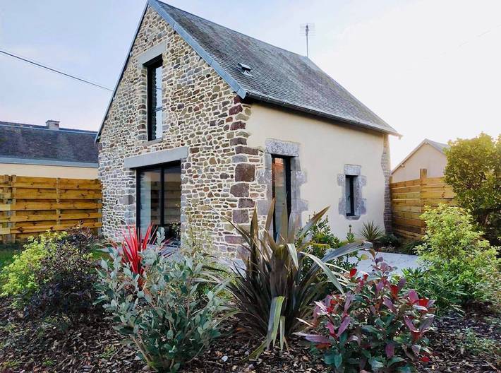 Gîte pour 3 personnes, avec Jacuzzi ainsi que Terrasse et Jardin en Normandie