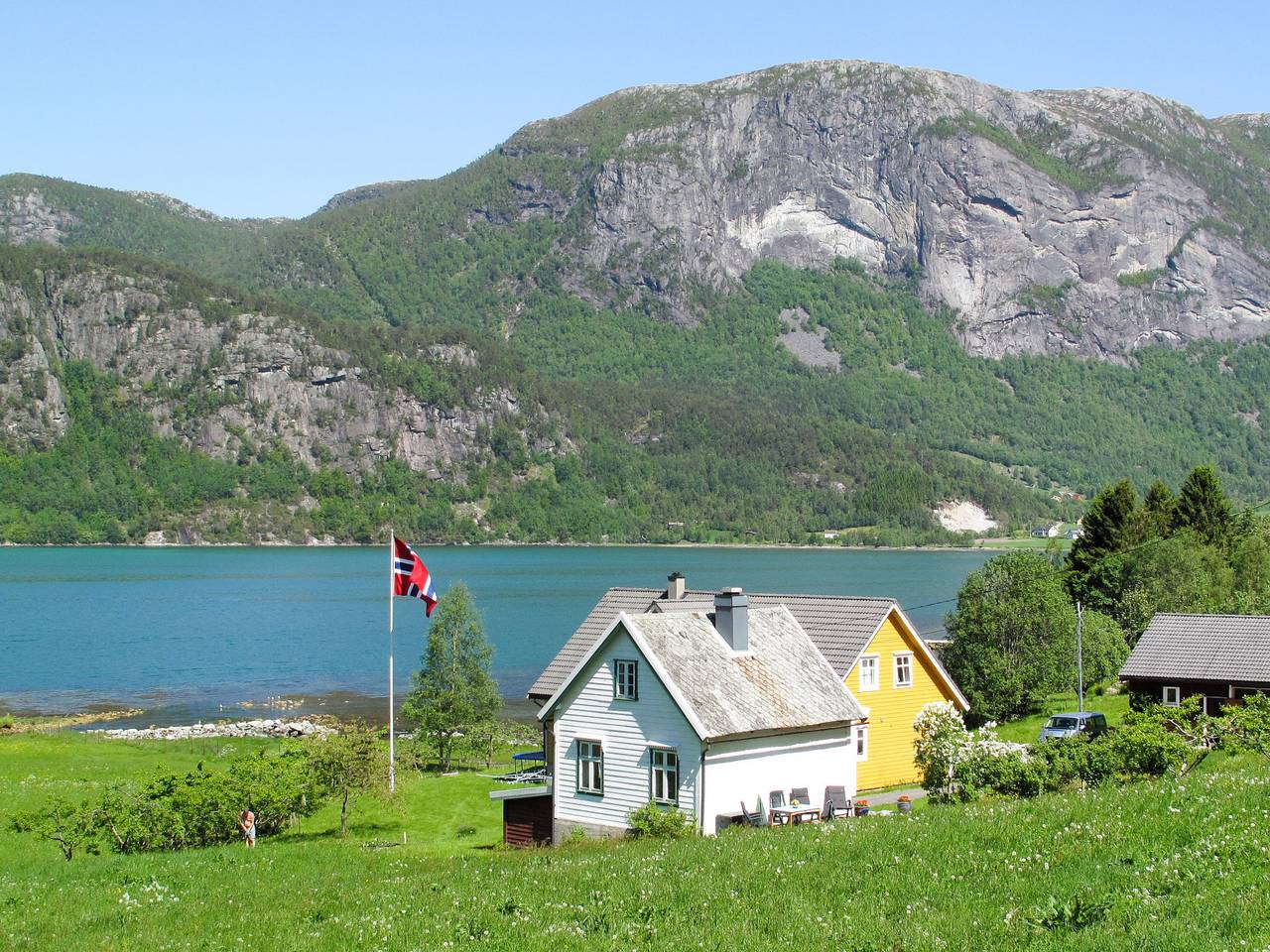 Ikjefjord in Fiordo de Sogn