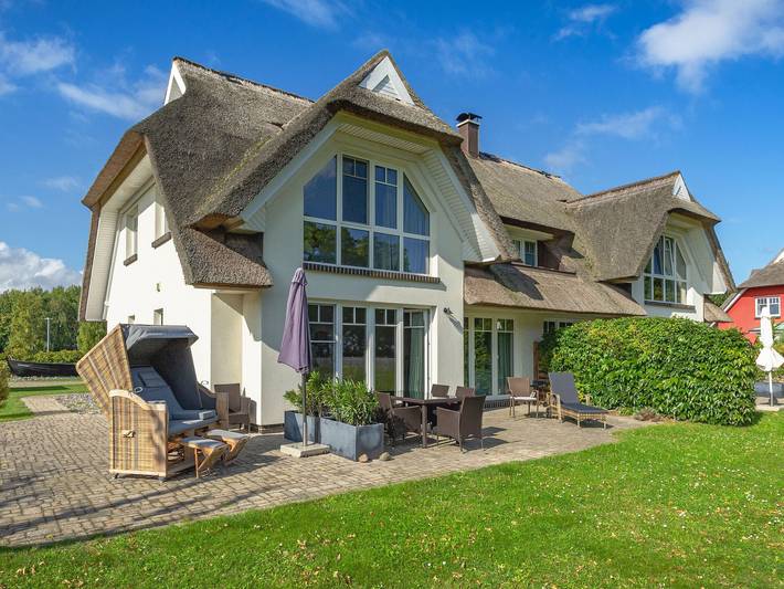 Ferienhaus für 6 Personen, mit Ausblick und Terrasse sowie Sauna und Garten, mit Haustier - 1